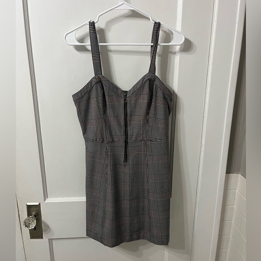 Plaid Grey Women's jumper